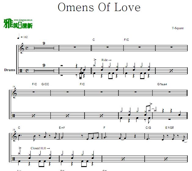T-Square - Omens of love ӹ