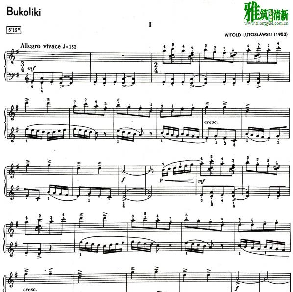 Lutosławski - Bukoliki  ³˹˹ - 