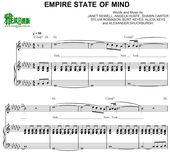 Alicia Keys - Empire State Of Mindٰ