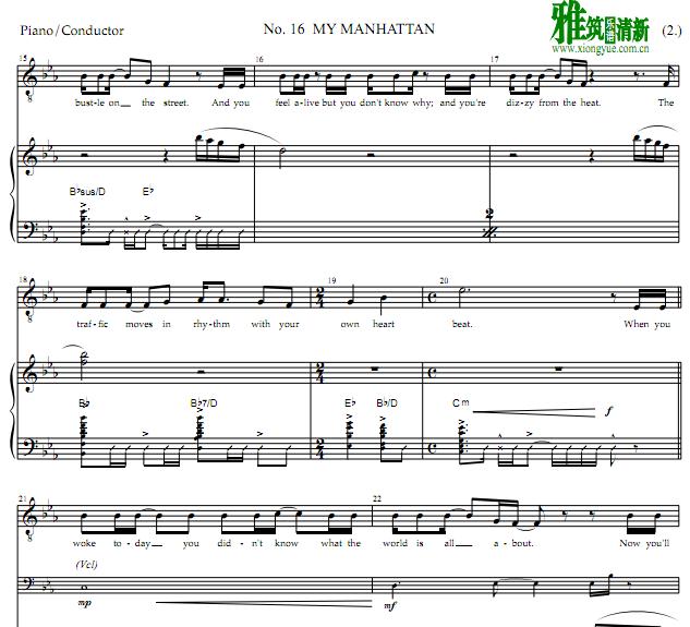 Daddy Long Legs  - MY MANHATTANٰ