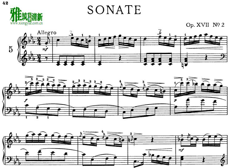 �ͺ� ���������� Op.17,No.2 ������