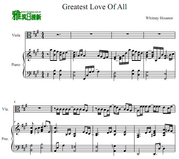Greatest Love Of All  ٰ