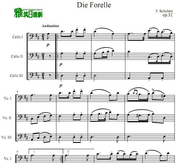 沮 Die Forelle 