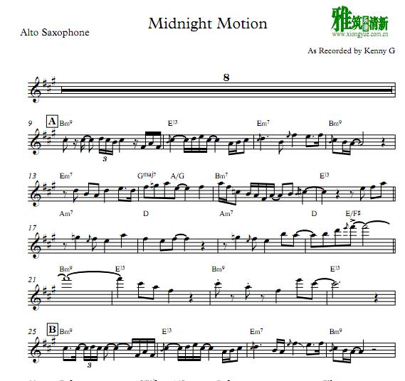 Kenny G  - Midnight Motion ˹