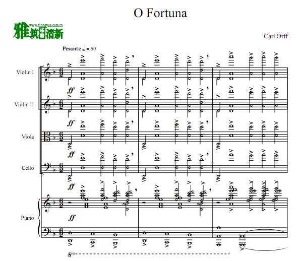 ʫ O Fortuna ޣŮָ