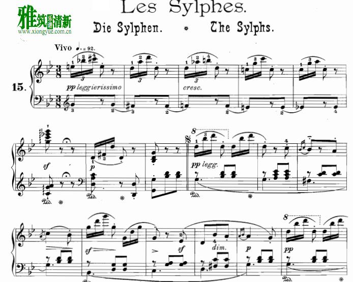 Burgmuller  - Les Sylphes