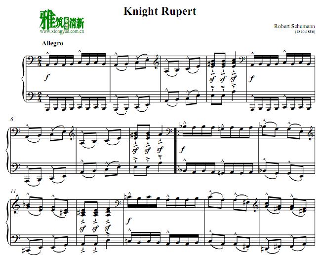  Schumann - ʿ³ Knight Rupert