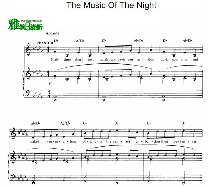 The Music Of The Night ҹ֮ 