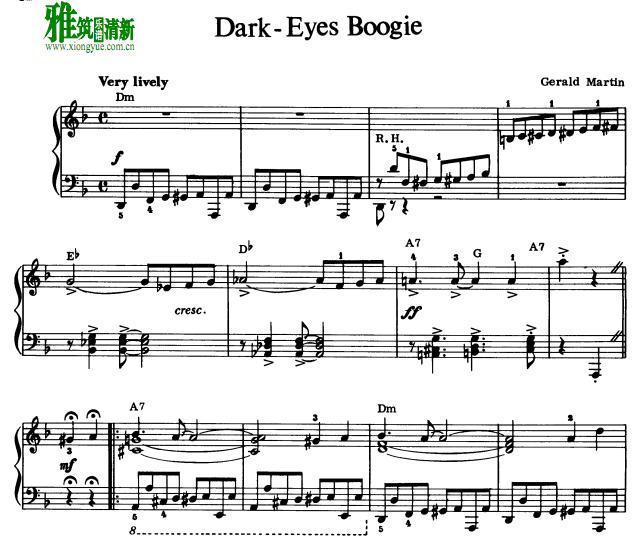 Gerald Martin - Dark Eyes Boogie������