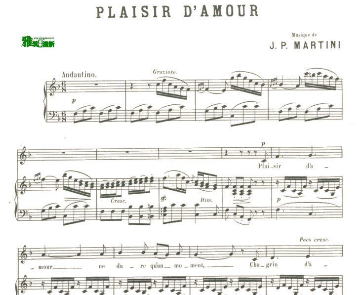 Plaisir d'amour ϲ ٰ