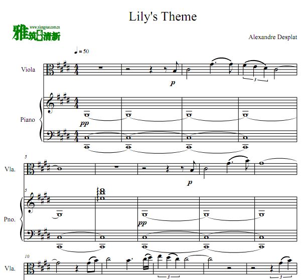  Lily's Theme  ٰ
