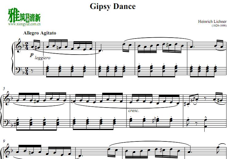 Heinrich Lichnerϣ{ ِ - Gipsy Dance