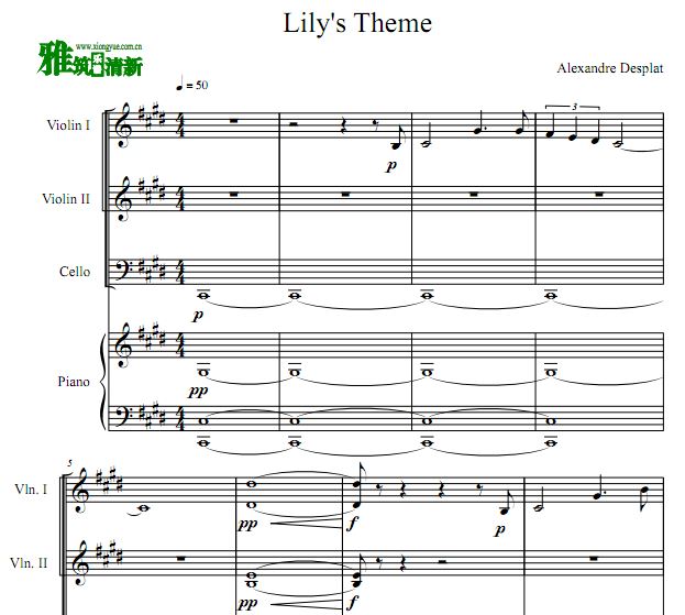  Lily's Theme Сٴٸ