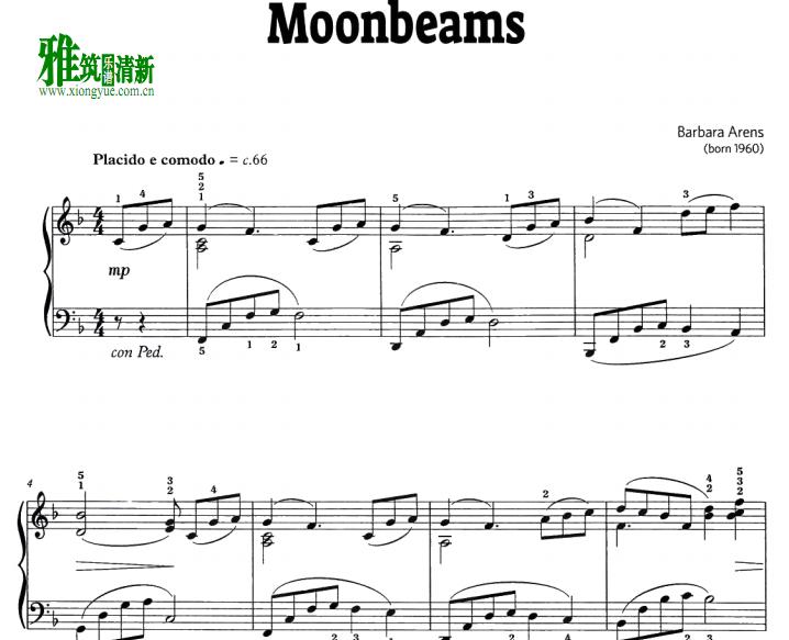 Barbara Arens - Moonbeams