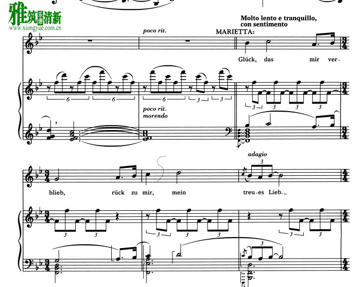 ֮Marietta’s Lied   ٰ