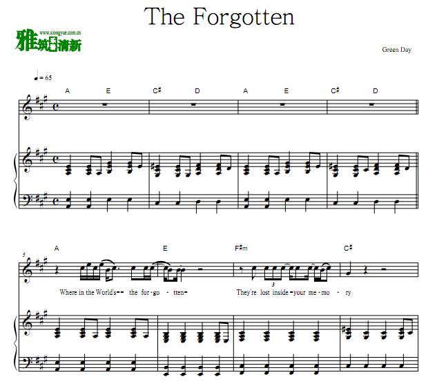 Green Day ĺ֮2 - The Forgottenٰ  