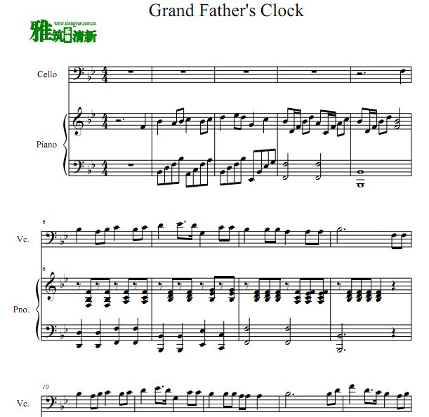 Grandfather's Clock ϵĴӴ ٰ