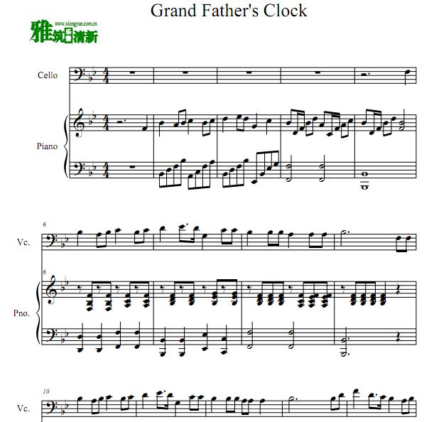 Grandfather's Clock ϵĴӴ ٰ