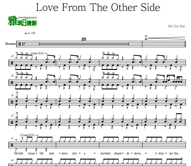 Fall Out Boyֶӹ - Love From The Other Side