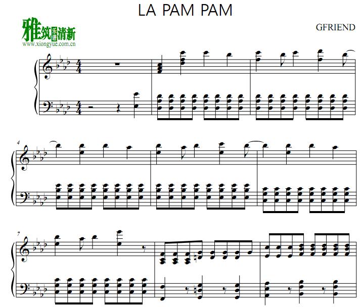 gfriend - la pam pam