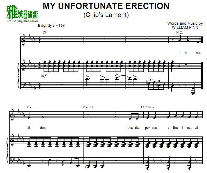 My Unfortunate Erection (Chip's Lament) ٰ