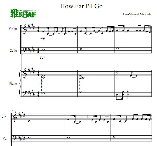 Ե How Far I'll Go Сٴٸٺ