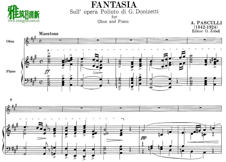  ˹ Antonio Pasculli Fantasia˫ɹٰܸ
