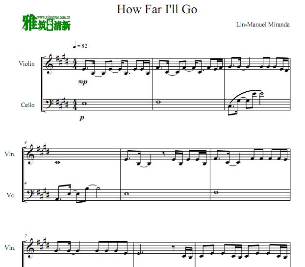 Ե How Far I'll Go Сٴٺ