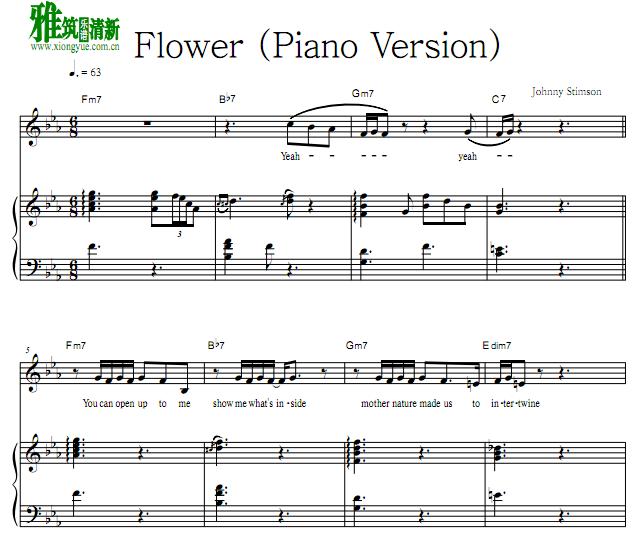 Johnny Stimson - flowerٰ