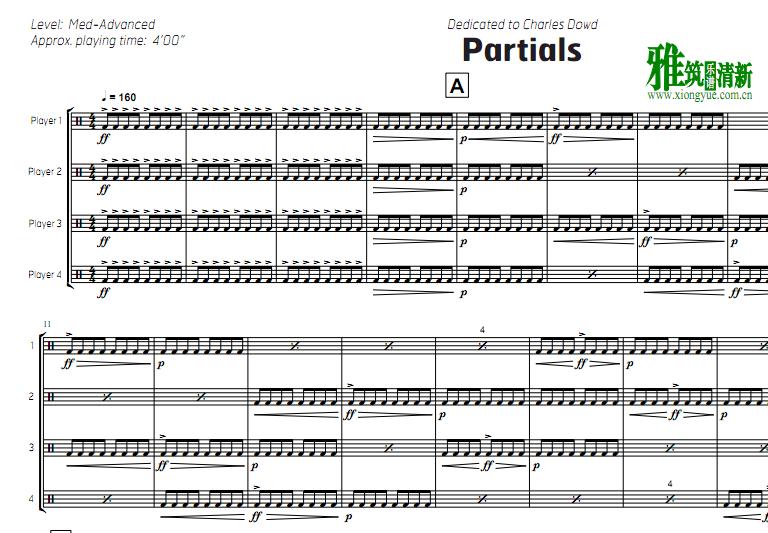 Alan Keown - Partials 