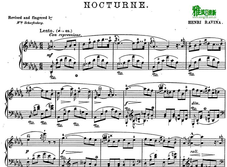Ravina - Nocturne Op.13