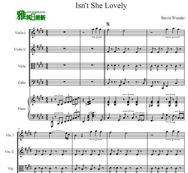 Stevie Wonder - Isn't She Lovely ָ