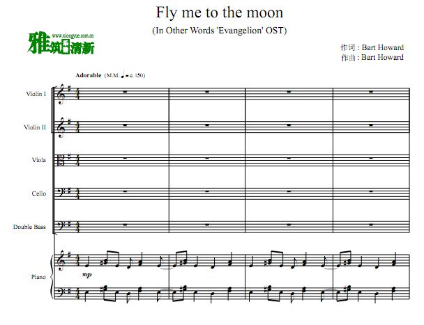 Fly Me To The Moon ���ָ�����������
