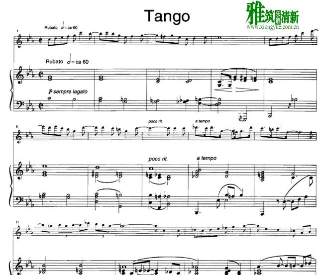 Paul Schoenfield -  Four Souvenirs  TangoСٸٰ