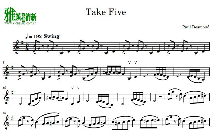 ·÷ذ Take Five С