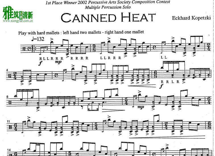 Eckhard Kopetzki - Canned Heat