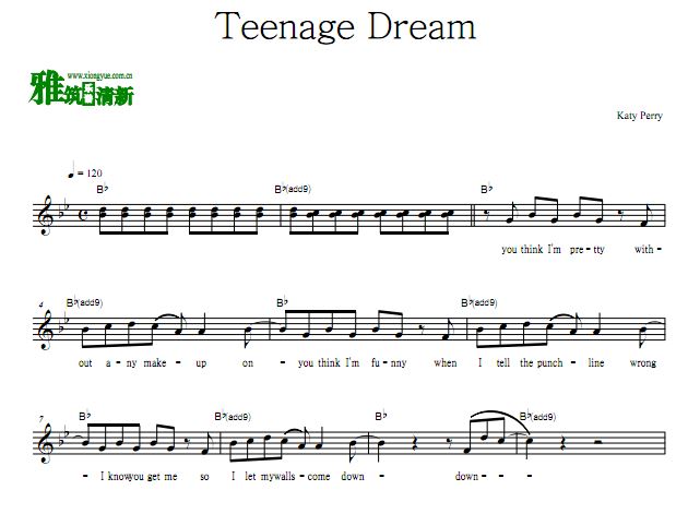 Katy Perry - Teenage Dream  ԭ