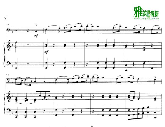  FЭٰ  Capuzzi - Concerto for Double bass in F Major 