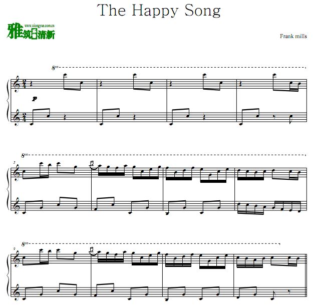Frank Mills - The Happy Song