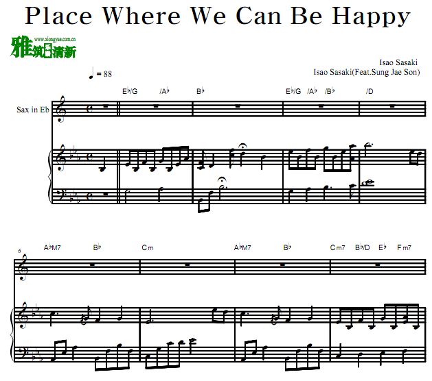 ľ Place Where We Can Be Happy ˹