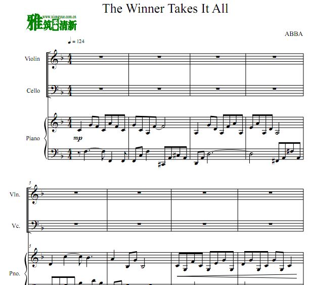 The Winner Takes It All Сٴٸ