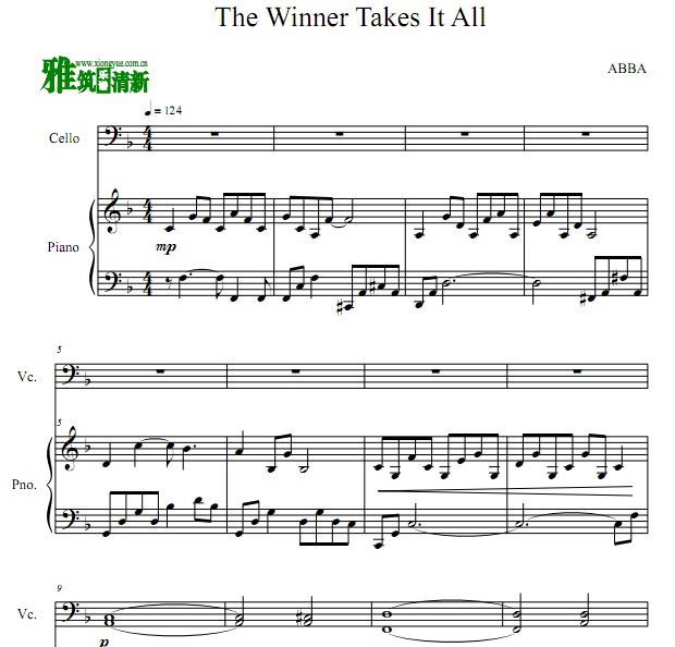 The Winner Takes It All  ٰ