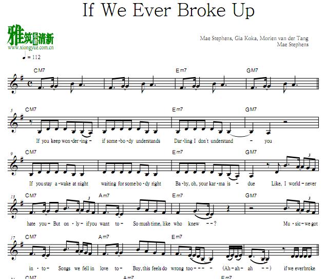 Mae Stephens - If We Ever Broke Up