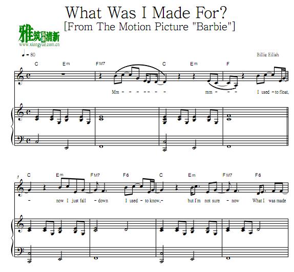 ű What Was I Made Forٰ