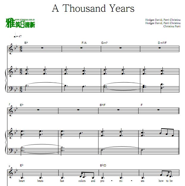 Christina Perri - A Thousand Years  ٰ