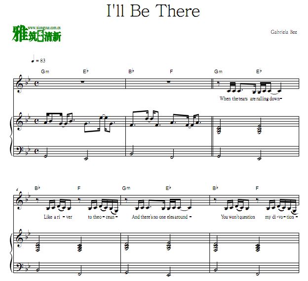 Gabriela Bee  I'll Be Thereٰ