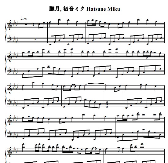 �V�� �����ߥ� Hatsune Miku������