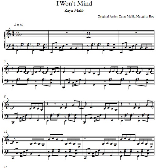 I Won't Mind������