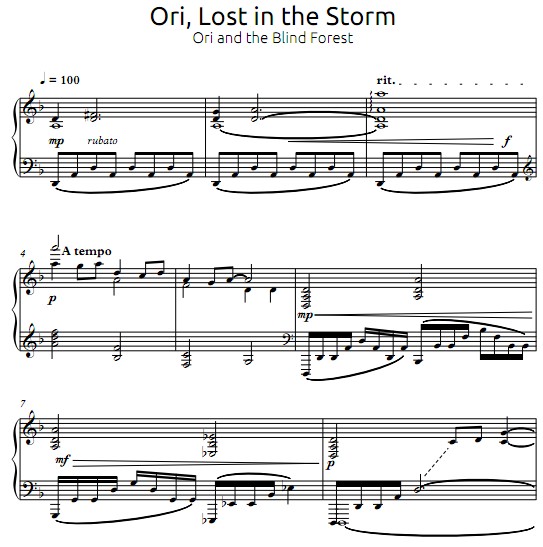 ��������ʧɭ��Ori, Lost in the Storm������