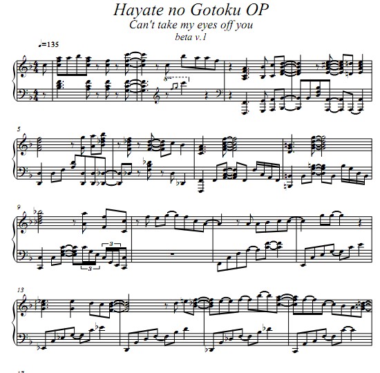 ����ܼ�Can't take my eyes off you������